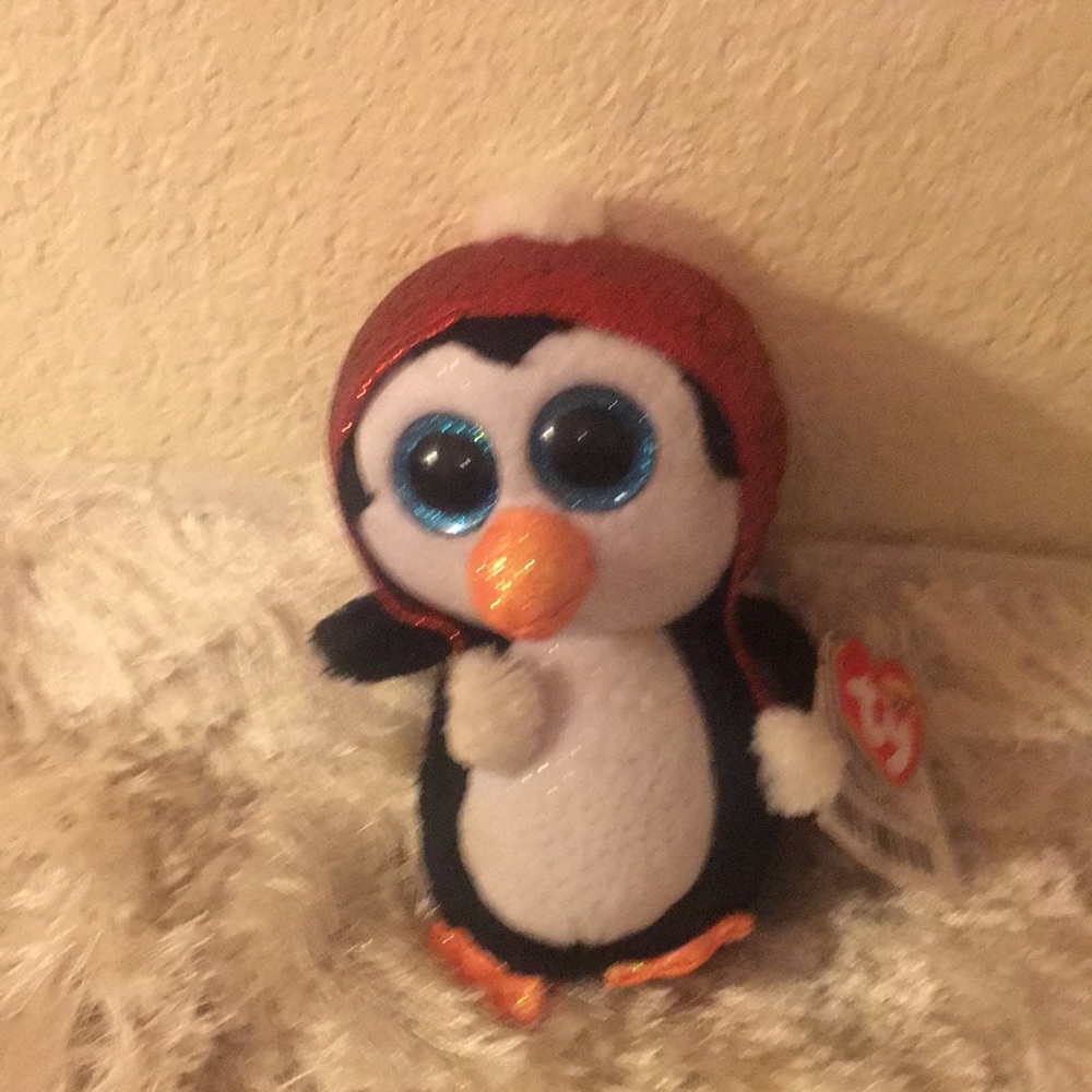 TY VINTAGE TY NWT Beanie Baby collectible penguin 🐧 birthday December 17